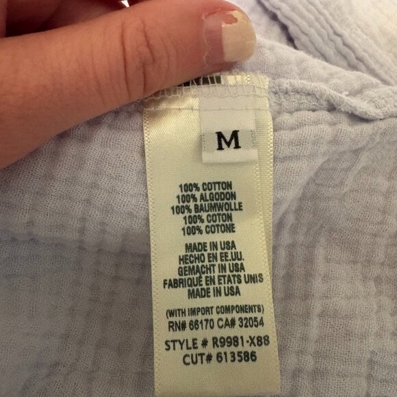 Anthropologie Cloth & Stone Jovie Blouse - Picture 8 of 8